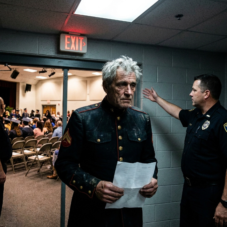 A Marine Was Turned Away at His Son’s Graduation – Then Six Navy SEALs Stood Up