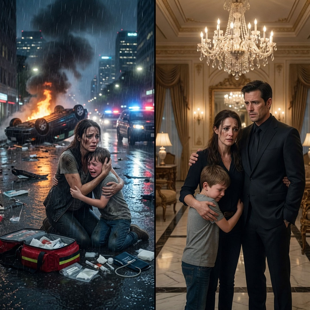 She Saved The Mafia Boss’s Son From A Burning Mercedes And Became The One Person His Enemies Could Not Touch