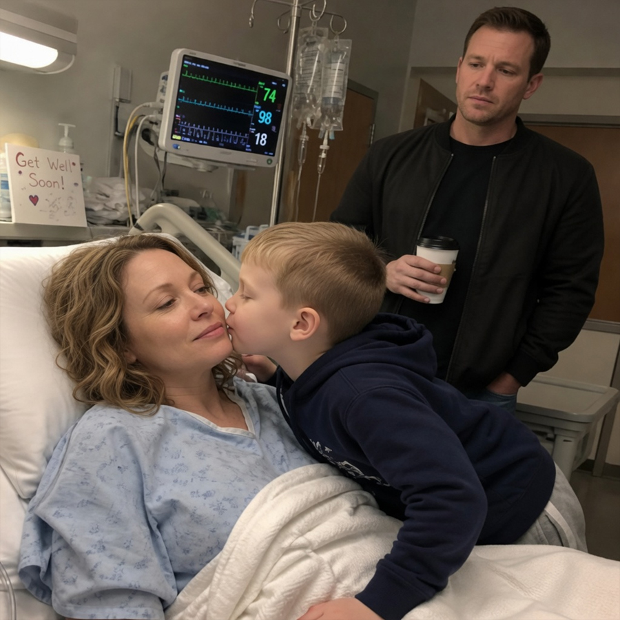 I woke up from the coma and heard my son whisper, “Don’t open your eyes”… my husband and my own sister were waiting for me to d!e so they could take everything.