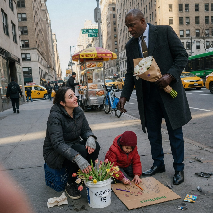 The Flower Seller on the Corner Held His Dying Wife’s Last Words for Two Years