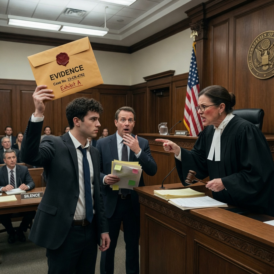 The Boy in the Oversized Suit: A Courtroom Illusion That Destroyed a Corrupt Judge