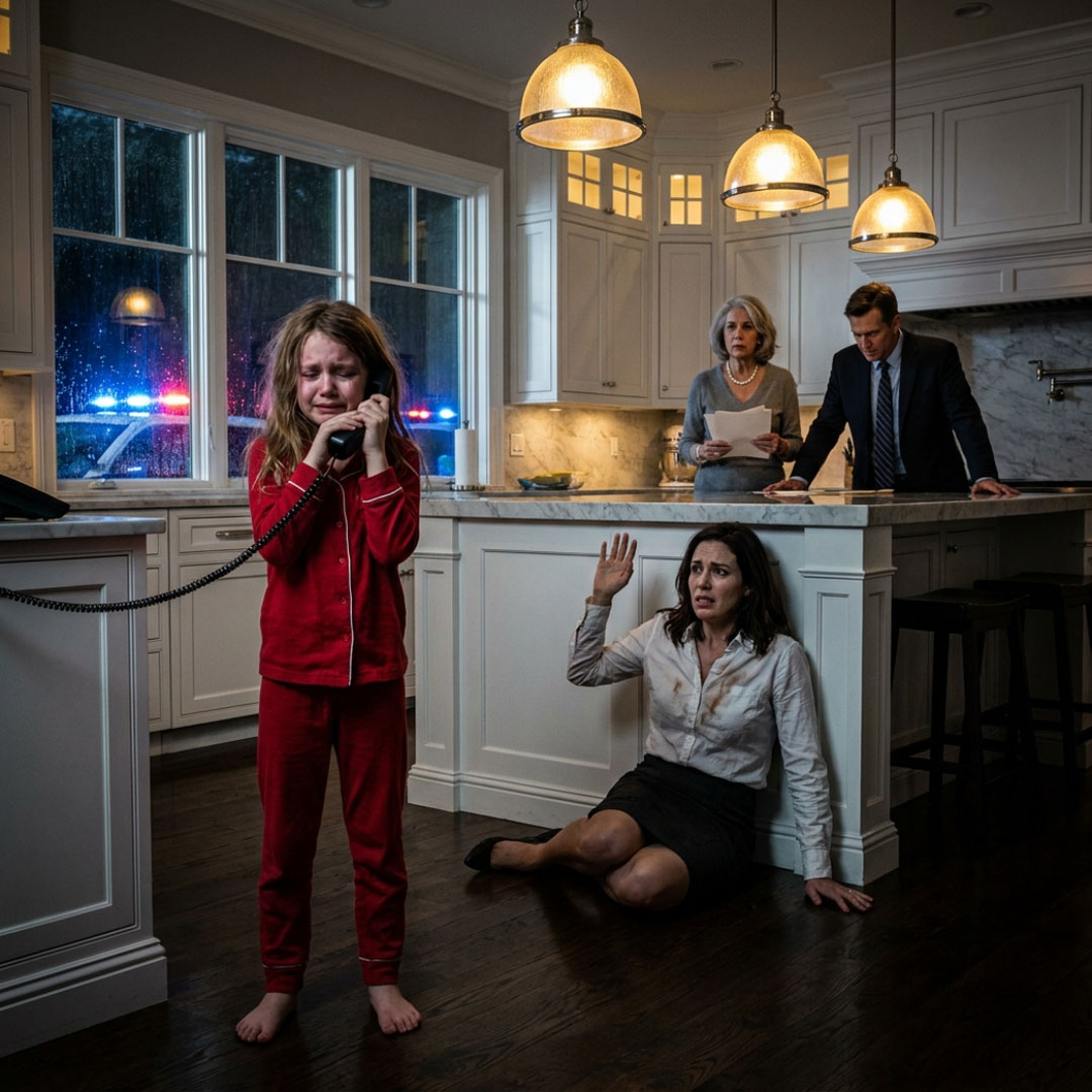 The Little Girl Who Called Grandpa Before Her Father Could Silence Her