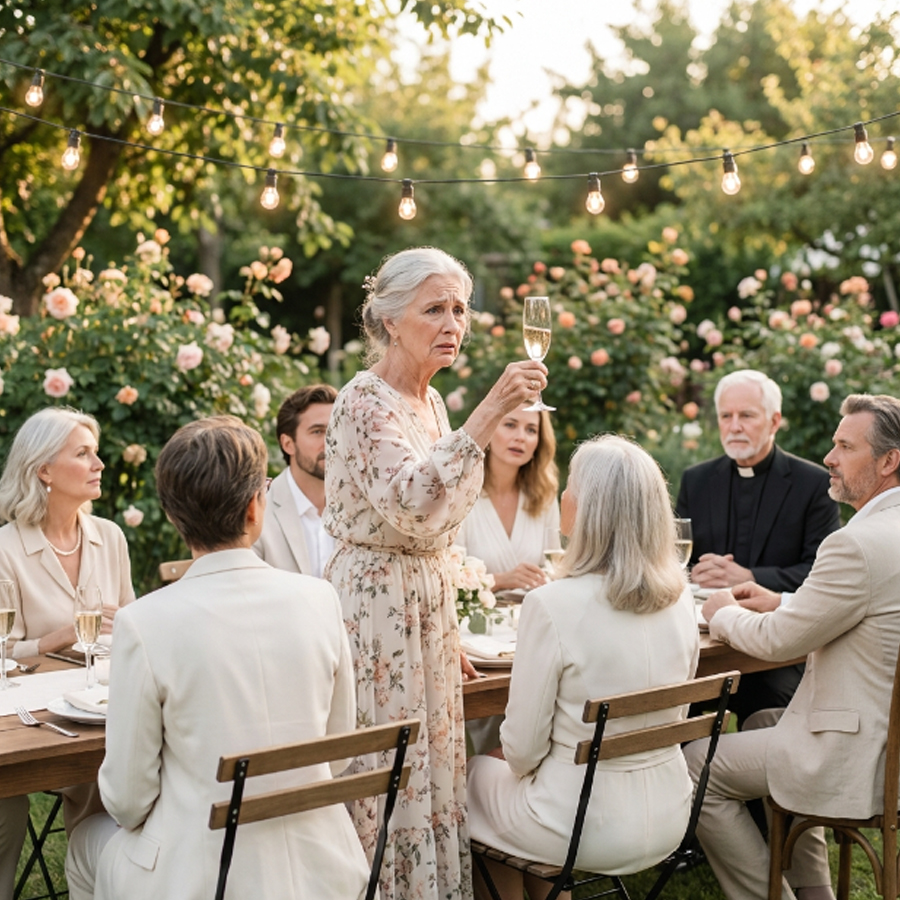 My Sister Revealed a 50-Year Secret at My Anniversary Party — Then My Wife Reached Into Her Bag