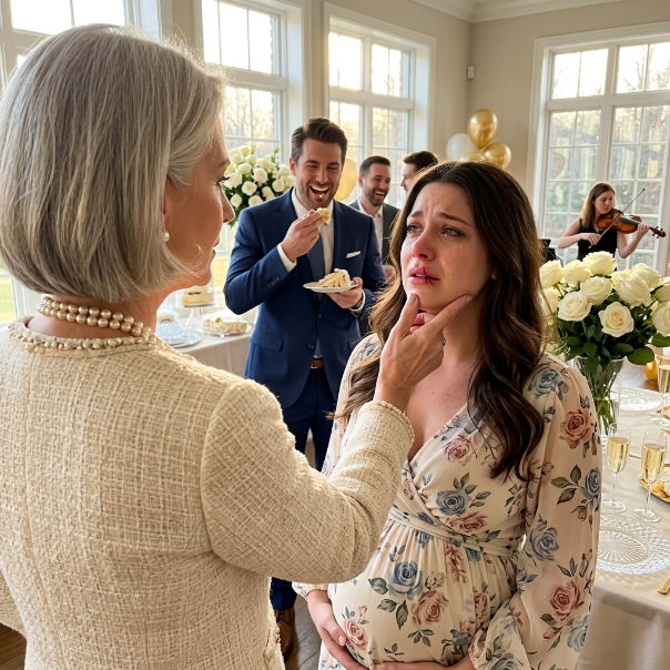 My Mother Saw My Split Lip at My Baby Shower—Then She Removed Her Pearls and Handed Them to Me