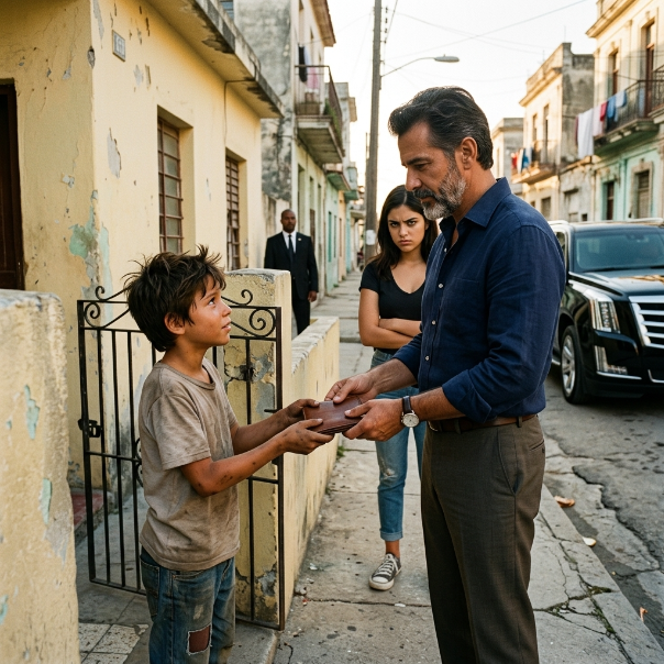 A Millionaire Lost His Wallet in a Poor Neighborhood—The Boy Who Found It Asked for $2