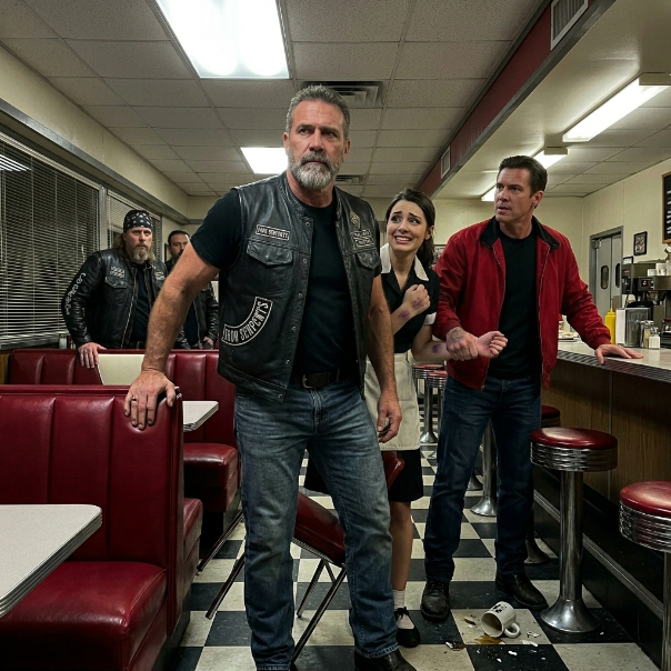 The Iron Serpents motorcycle club was feared by everyone. Then their president noticed bruises on a waitress’s wrist.