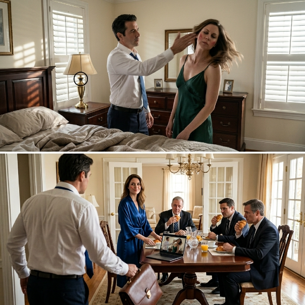 My Husband Slapped Me Over A Crease In His Shirt—So I Served Breakfast To The Chief Of Police
