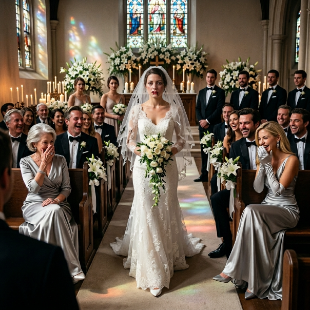 I Walked Down The Aisle With A Split Lip—Then I Plugged A Flash Drive Into The Pastor’s Projector