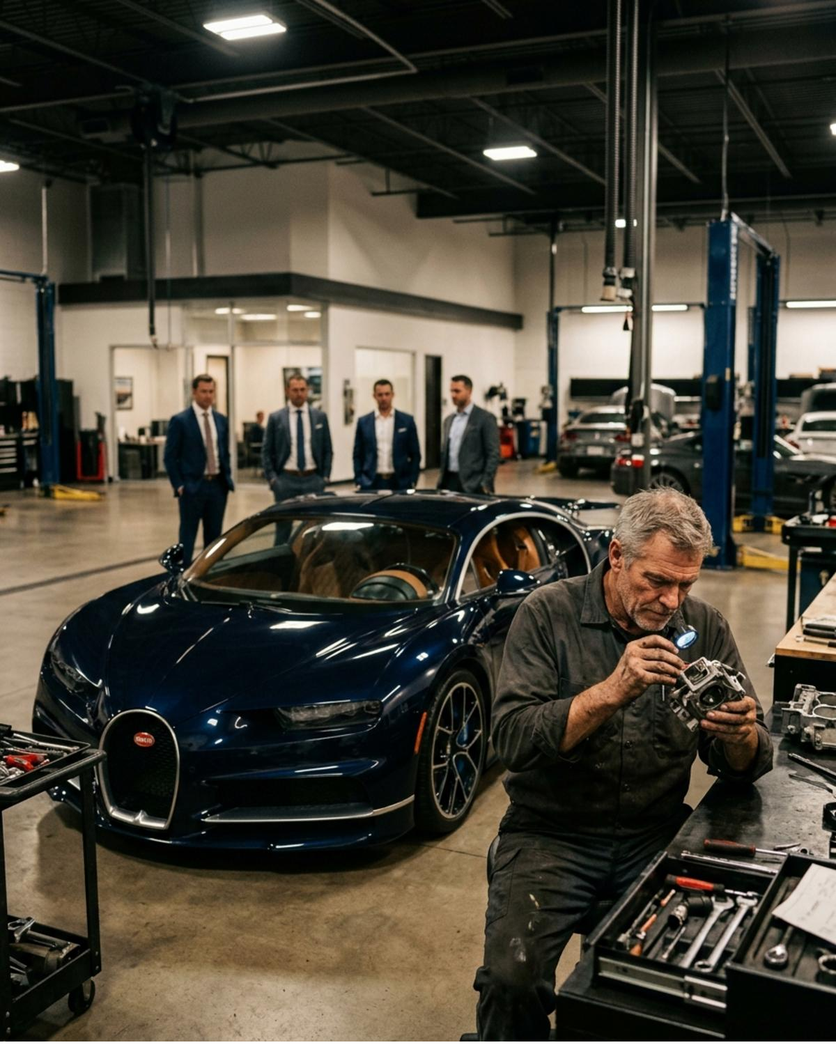 The Billionaire’s Bugatti and the Mechanic Who Saw What Experts Missed