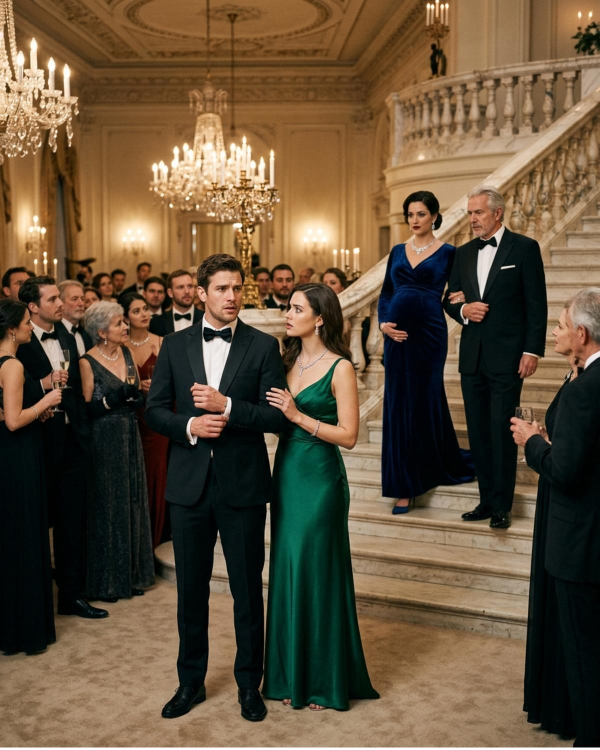 The Corporate King’s Downfall: A Gala of Lies and a Wife’s Revenge